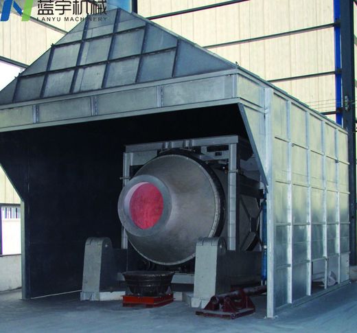 Rotary Furnace for Aluminum Dross and Scrap Recovery
