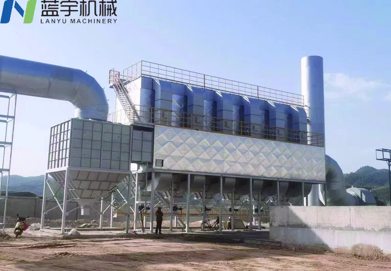 脉冲式布袋除尘器现场图 6